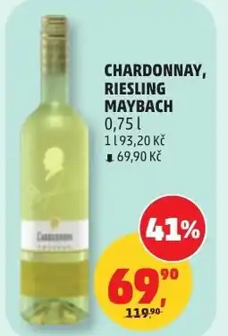 Penny Market Chardonnay, riesling maybach nabídka