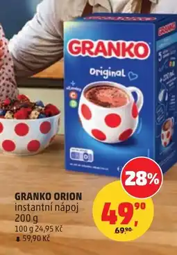 Penny Market Granko orion instantní nápoj nabídka