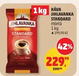 Penny Market Káva jihlavanka standard mletá nabídka