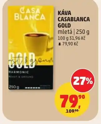 Penny Market Káva casablanca gold nabídka