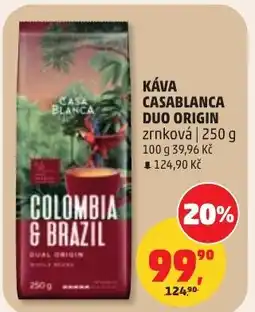 Penny Market Káva casablanca duo origin zrnková nabídka