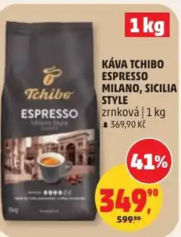 Penny Market Káva tchibo espresso milano, sicilia style nabídka