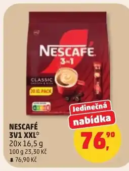 Penny Market Nescafé 3v1 XXL nabídka