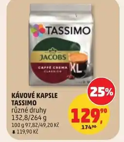 Penny Market Kávové kapsle tassimo nabídka