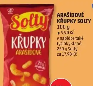 Penny Market Arašídové křupky solty nabídka