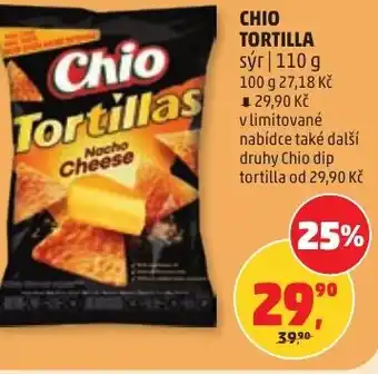 Penny Market Chio tortilla syr nabídka
