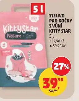 Penny Market Stelivo pro kočky svůní kitty star nabídka