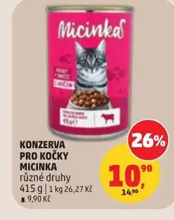 Penny Market Konzerva pro kočky micinka nabídka