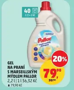 Penny Market Gel na praní s marseillským mýdlem pallor nabídka