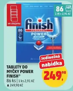 Penny Market Tablety do myčky power finish nabídka