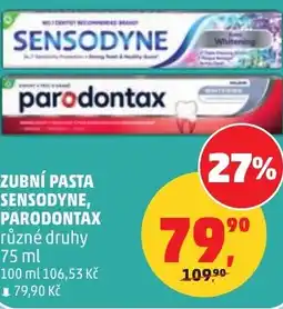 Penny Market Zubní pasta sensodyne, parodontax nabídka