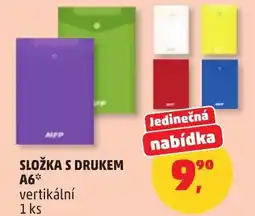 Penny Market Složka s drukem A6 nabídka