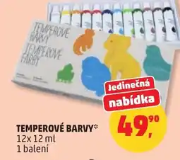Penny Market Temperové barvy nabídka