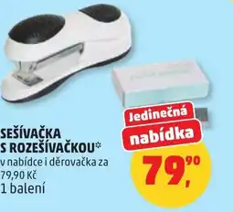 Penny Market Sešívačka s rozešívačkou nabídka