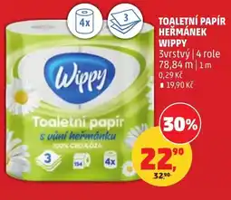 Penny Market Toaletní papír heřmánek wippy nabídka