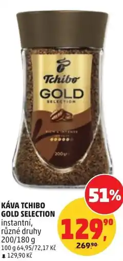 Penny Market Káva tchibo gold selection instantní nabídka