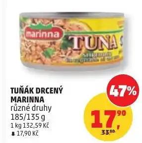 Penny Market Tuňák drcený marinna nabídka