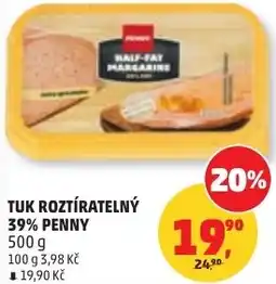 Penny Market Tuk roztíratelný 39% penny nabídka