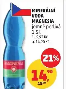 Penny Market Minerální voda magnesia nabídka