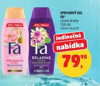 Penny Market Sprchový gel Fa nabídka