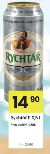Kubík potraviny Rychtář 11 Pivo světlý ležák nabídka