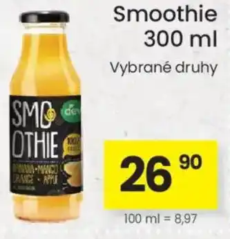 Kubík potraviny Smoothie nabídka