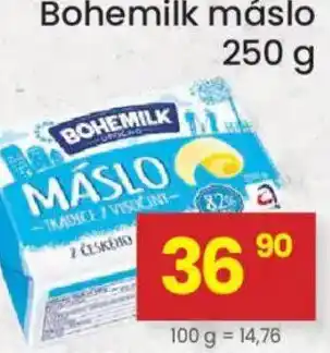 Kubík potraviny Bohemilk máslo nabídka