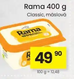 Kubík potraviny Rama nabídka