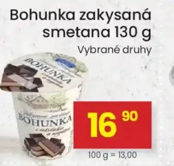 Kubík potraviny Bohunka zakysaná smetana nabídka