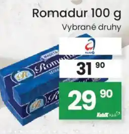 Kubík potraviny Madeta Romadur nabídka