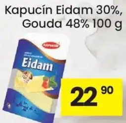 Kubík potraviny Kapucín Eidam 30%, Gouda 48% nabídka