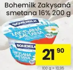Kubík potraviny Bohemilk Zakysaná smetana 16% nabídka