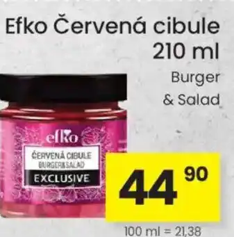 Kubík potraviny Efko Červená cibule nabídka