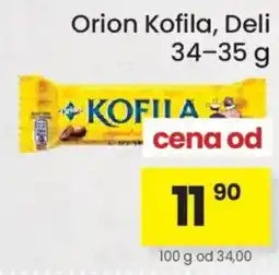Kubík potraviny Orion Kofila, Deli nabídka