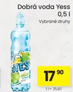 Kubík potraviny Dobrá voda Yess nabídka