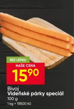 Hruška Bivoj Vídeňské párky speciál nabídka