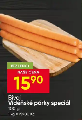 Hruška Bivoj Vídeňské párky speciál nabídka