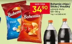 Hruška Bohemia chips | Sticks | Vroubky nabídka