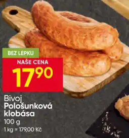 Hruška Bivoj Pološunková klobása nabídka