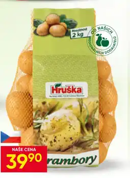 Hruška Brambory balené prané nabídka
