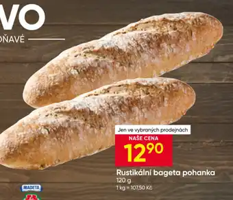 Hruška Rustikální bageta pohanka nabídka