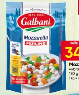 Hruška Mozzarella Galbani nabídka