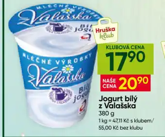 Hruška Jogurt bílý z Valašska nabídka