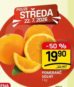 Flop Pomeranč volný nabídka