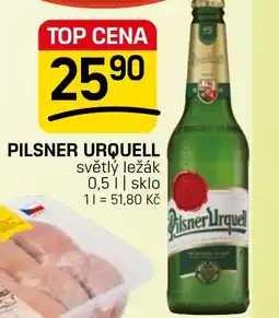 Flop Pilsner Urquell nabídka