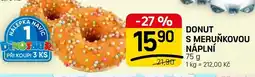 Flop Donut s meruňkovou náplní nabídka