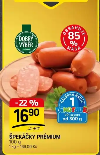 Flop Špekáčky prémium nabídka