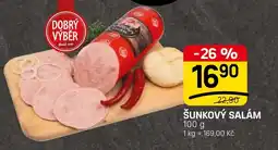 Flop Šunkový salám nabídka