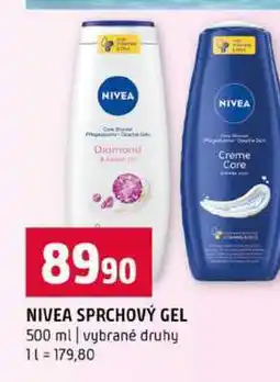 Terno NIVEA SPRCHOVÝ GEL 500 ml vybrané druhy nabídka