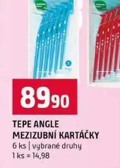 Terno TEPE ANGLE MEZIZUBNÍ KARTÁČKY 6 ks vybrané druhy nabídka